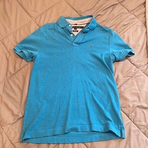 Blue Tommy Hilfiger polo